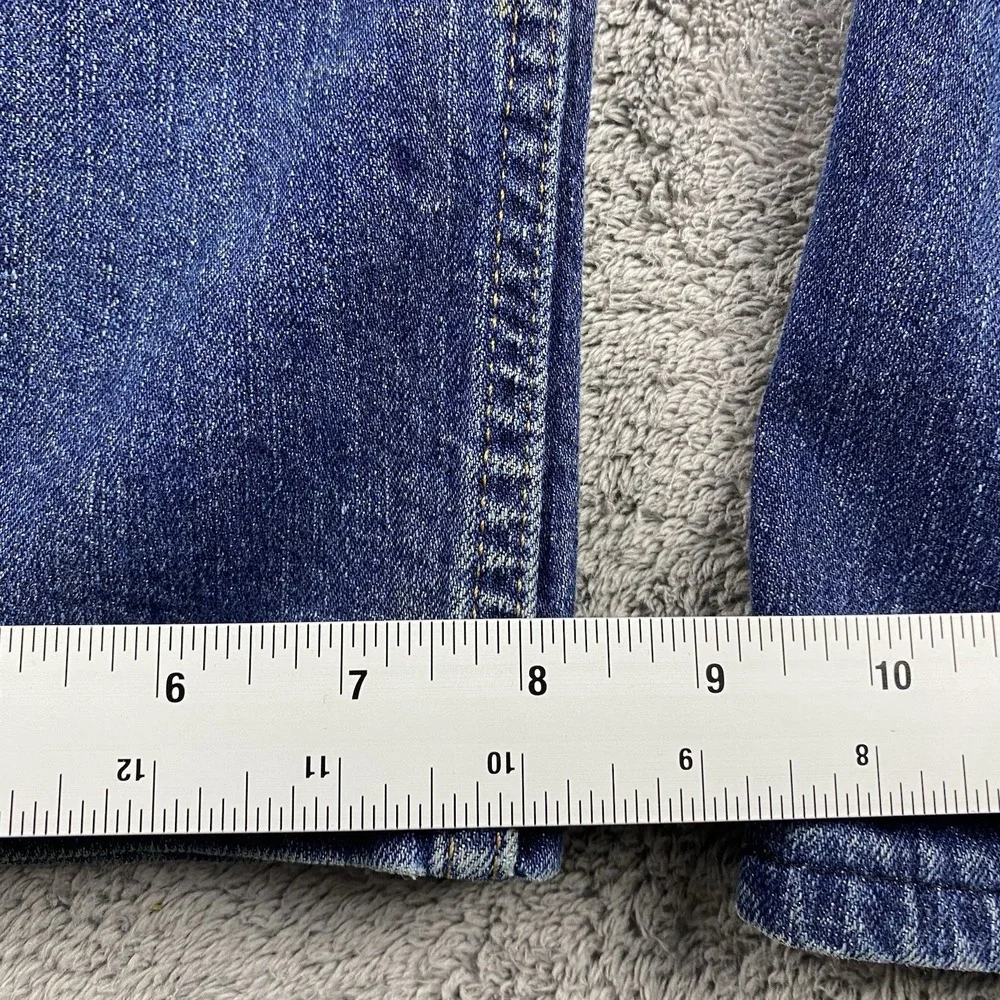 Levis 514 Straight Leg Jeans Mens 38x23 Blue Medium Wash Mid Rise‎